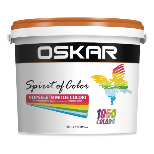 OSKAR SPIRIT OF COLOR INT baza P, 2.5L, vopsea lavabila 